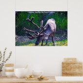 Poster Noël Salutations Mon Hunter Gatherer (Cuisine)