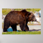 Poster Noël Salutations Mon Hunter Gatherer (Devant)