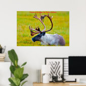 Poster Noël Salutations Mon Hunter Gatherer (Bureau à domicile)