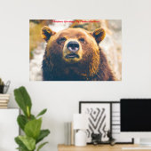 Poster Noël Salutations Mon Hunter Gatherer (Bureau à domicile)