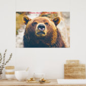 Poster Noël Salutations Mon Hunter Gatherer (Cuisine)