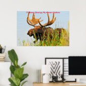 Poster Noël Salutations Mon Hunter Gatherer (Bureau à domicile)