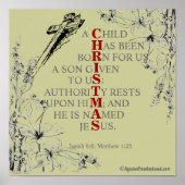 Poster NOËL signifie (Devant)