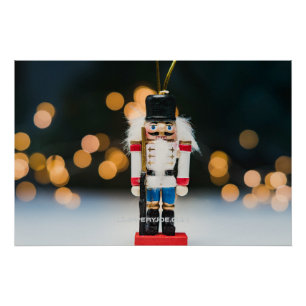 Poster Noël SlipperyJoe nutcracker figurine ornement