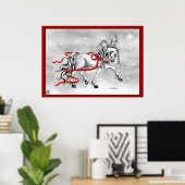 Poster Noël Snow Bells (Bureau à domicile)