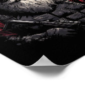 Poster Noël Tactique Père Noël Xmas Idée cadeau (Coin)