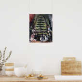 Poster Noël victorien (Cuisine)