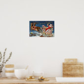 Poster Noël vintage (Cuisine)