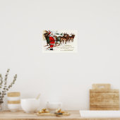 Poster Noël vintage (Cuisine)