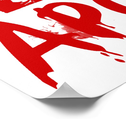 Poster Noël Zombie Apocalypse (Coin)