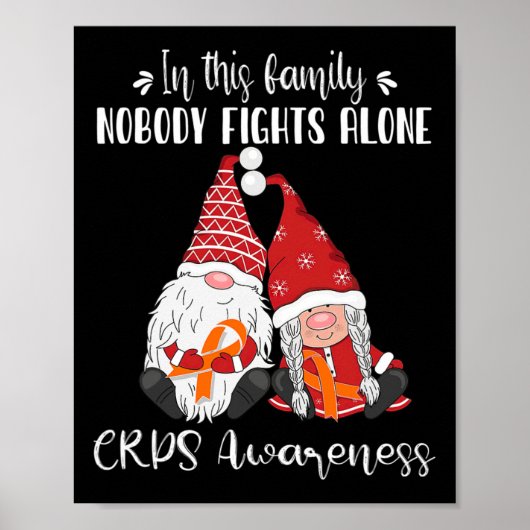 Poster Noëls Gnomes Crps Sensibilisation (Devant)
