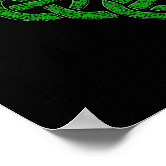 Poster Noeud celtique - Diamant (Coin)