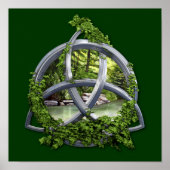 Poster Noeud Chrome (Devant)