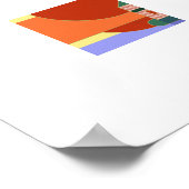 Poster Nœud de coucher de soleil 5W (Coin)