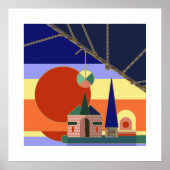 Poster Nœud de coucher de soleil 5W (Devant)