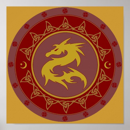 Poster Noeud de dragon 7 (Devant)