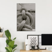 Poster Nœud marin (Bureau à domicile)