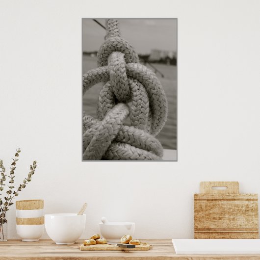 Poster Noeud nautique (Cuisine)