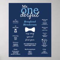 Nœud Papillon Bleu Mr Onederful Étape Importante