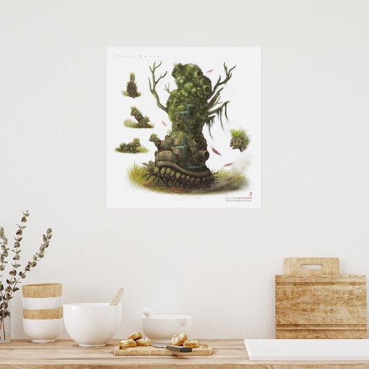 Poster noeuds tour (Cuisine)