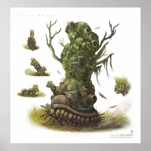 Poster noeuds tour (Devant)