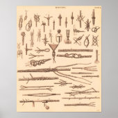 Poster Noeuds vintages Et Rigging (Devant)