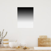 Poster noir à blanc pour la photographie (Cuisine)