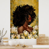 Poster Noir-Africain (Cuisine)