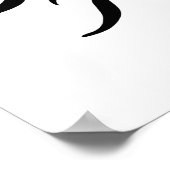 Poster noir/blanc Inca Sun (Coin)