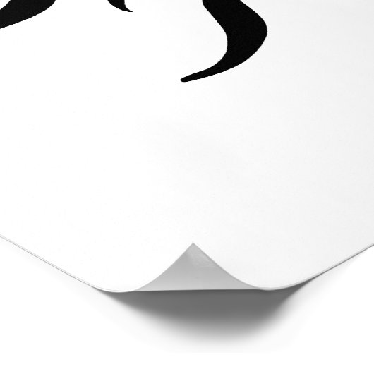 Poster noir/blanc Inca Sun (Coin)