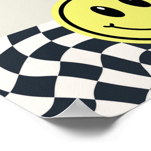 Poster Noir & blanc rétro attraper quelques snacks signe  (Coin)