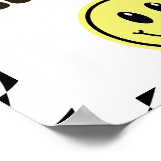 Poster Noir & blanc rétro attraper quelques snacks signe  (Coin)