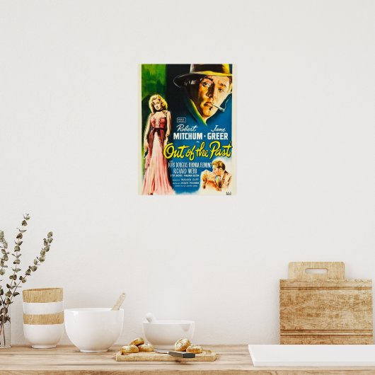 Poster Noir classique à avoir : Hors du passé (Cuisine)