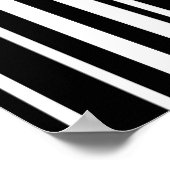 Poster noir code barre (Coin)