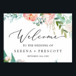 Poster Noir délicat | Accueil du Mariage de Peony romanti<br><div class="desc">Cette délicate affiche d'accueil noire et romantique de pivoine mariage est parfaite pour un mariage moderne. Le design minimaliste romantique présente une belle et élégante typographie noire sur un arrière - plan blanc au look épuré et sobre. Customisez l'affiche avec le nom de la mariée et du marié, et la...</div>