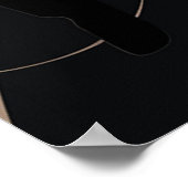 POSTER NOIR ÉLÉGANCE #1 (Coin)