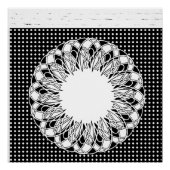 Poster noir et blanc (Devant)