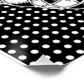 Poster noir et blanc (Coin)