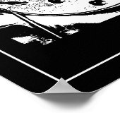 Poster Noir et blanc (Coin)