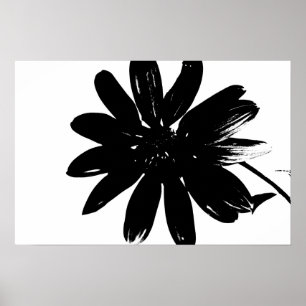 Poster noir et blanc