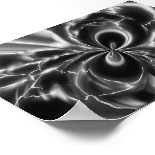 Poster Noir et blanc (Coin)