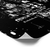 Poster noir et blanc (Coin)