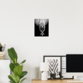 Poster noir et blanc Ballerina Imprimer (Bureau à domicile)