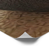 Poster noir et blanc Bunny (Coin)