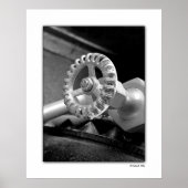 Poster Noir et blanc classique (Devant)