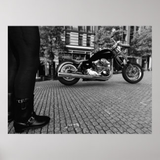 Poster Noir et blanc) - GRAND