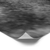 Poster Noir et blanc Gros plan Cheval Oeil OEuvre (Coin)