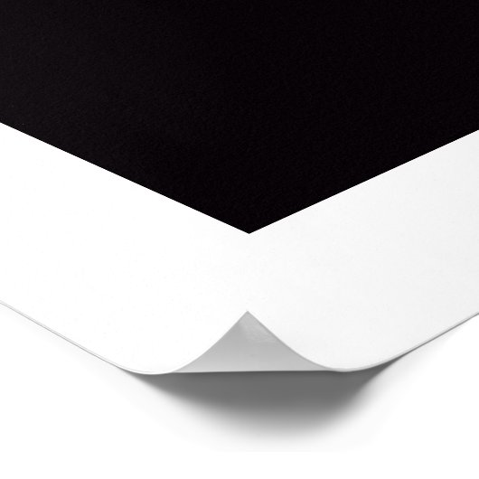 Poster noir et blanc pour les créateurs (Coin)