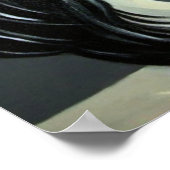 Poster noir et blanc Smile, Bliss, Truth Kimba (Coin)