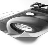 Poster Noir et plat (Coin)